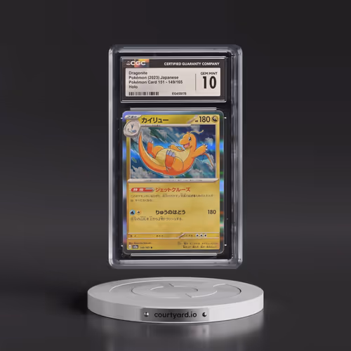 2023 Pokémon Card 151 #149/165 Dragonite - Holo (CGC 10 GEM MINT)