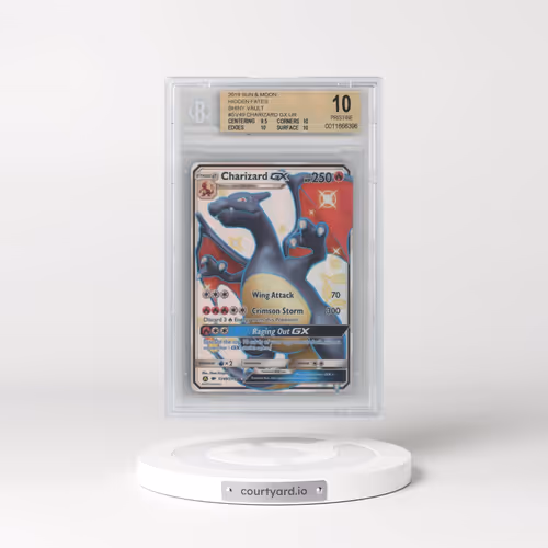 2019 Hidden Fates #SV49 Charizard GX - Shiny Vault Holo (BGS 10 PRISTINE)