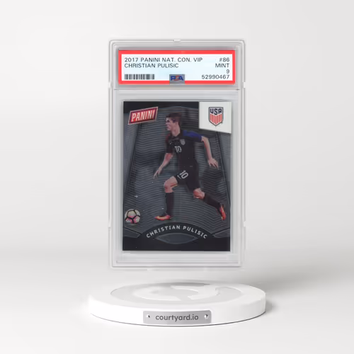 2017 Panini National Convention VIP #86 Christian Pulisic (PSA 9 MINT)