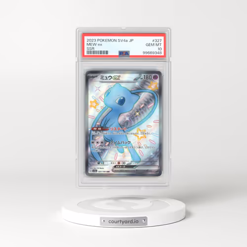 2023 Pokémon Sv4a-Shiny Treasure EX #327 Mew EX - Holo Ssr (PSA 10 GEM MINT)