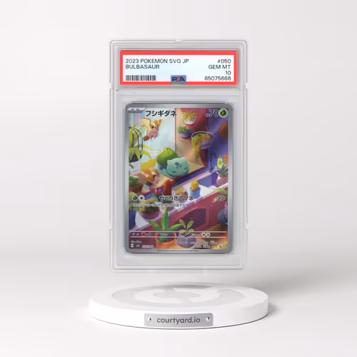 2023 Pokémon Svg-Venusaur & Charizard & Blastoise Special Deck Set EX #050 Bulbasaur (PSA 10 GEM MIN