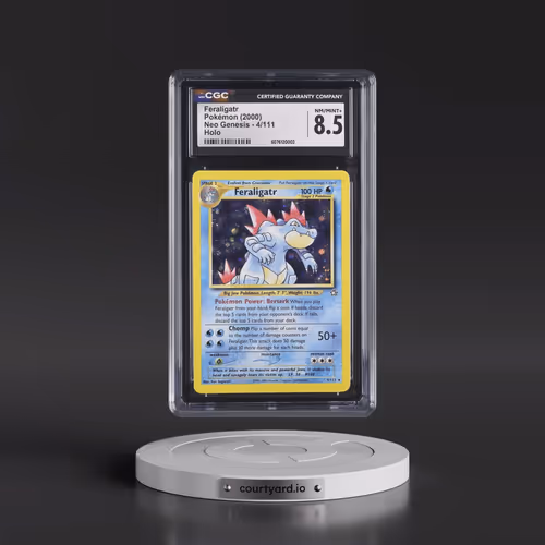 2000 Neo Genesis #4/111 Feraligatr - Holo (CGC 8.5 NM-MT+)