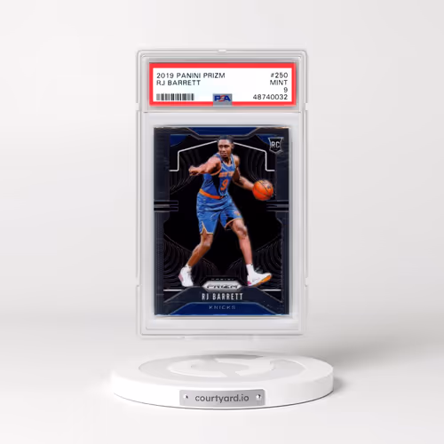 2019 Panini Prizm #250 RJ Barrett (PSA 9 MINT)