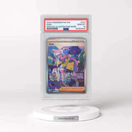2024 Pokémon Paf EN-Paldean Fates #237 Iono - Special Illustration Rare (PSA 10 GEM MINT)