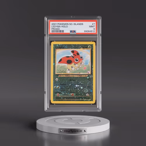 2001 Pokémon Southern Islands Promo #7 Ledyba - Holo (PSA 9 MINT)