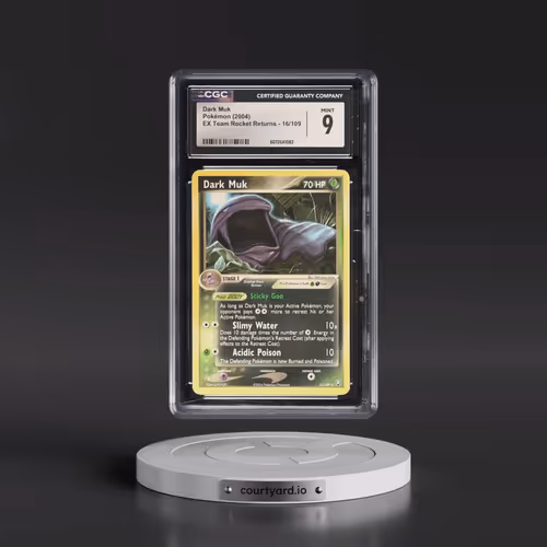 2004 EX Team Rocket Returns #16/109 Dark Muk (CGC 9 MINT)