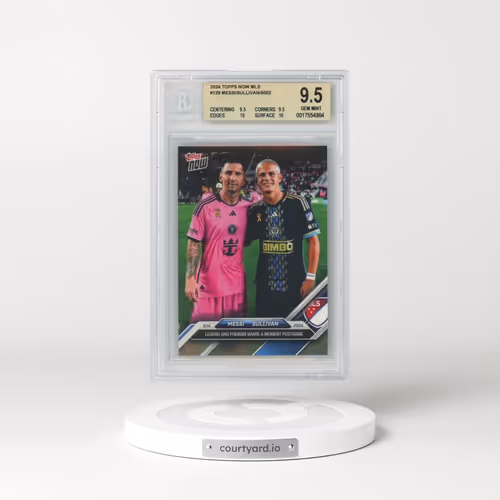 2024 Topps Now MLS #129 Lionel Messi/Cavan Sullivan/5002* (BGS 9.5 GEM MINT)