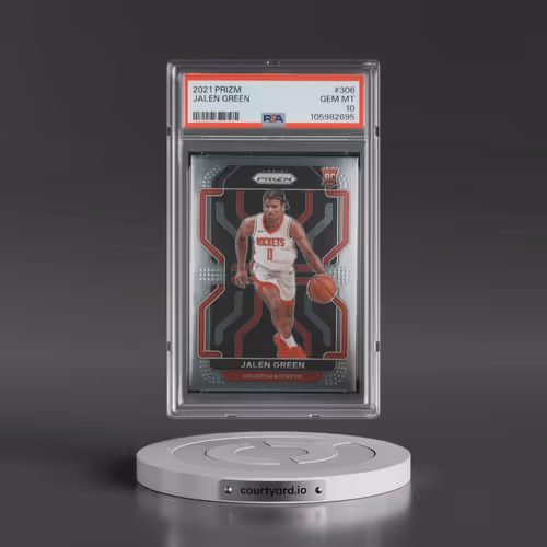 2021 Panini Prizm #306 Jalen Green (PSA 10 GEM MINT)