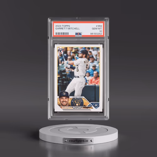 2023 Topps #359 Garrett Mitchell (PSA 10 GEM MINT)