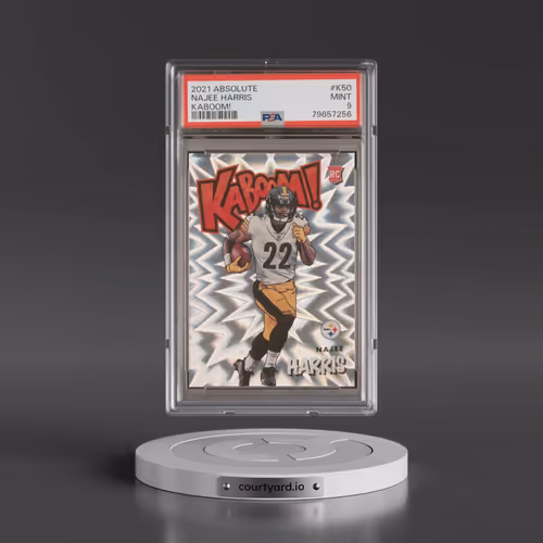 2021 Panini Absolute Kaboom! #K50 Najee Harris (PSA 9 MINT)