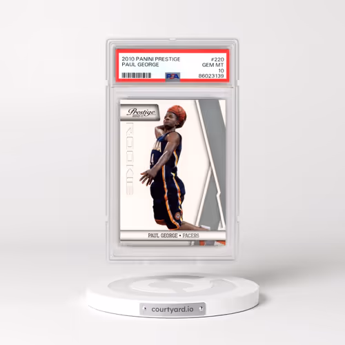 2010 Panini Prestige #220 Paul George (PSA 10 GEM MINT)