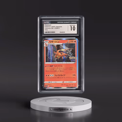2022 Pokémon GO #010/071 Charizard - Holo (CGC 10 GEM MINT)