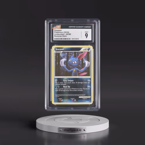 2010 Undaunted #68/90 Sneasel - Reverse Holo (CGC 9 MINT)