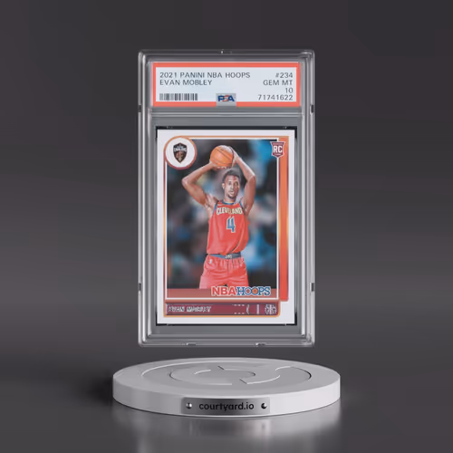 2021 Panini NBA Hoops #234 Evan Mobley (PSA 10 GEM MINT)