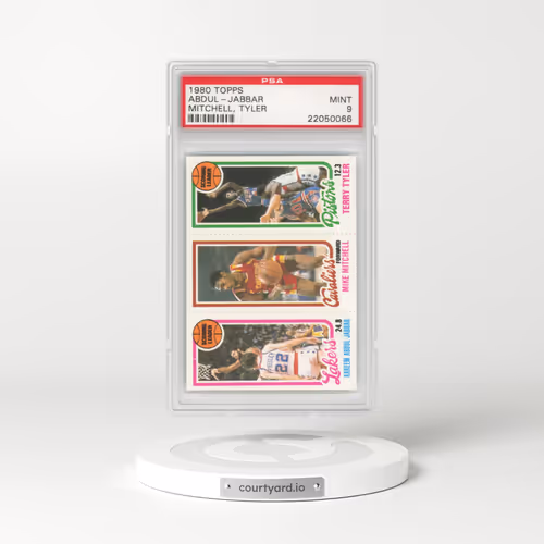 1980 Topps #43 Abdul-Jabbar - Mitchell, Tyler (PSA 9 MINT)