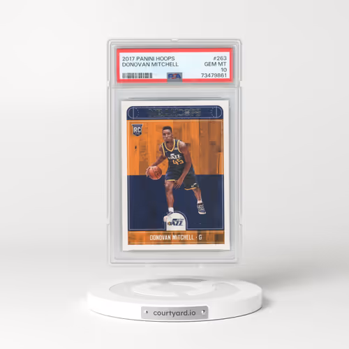 2017 Panini Hoops #263 Donovan Mitchell (PSA 10 GEM MINT)