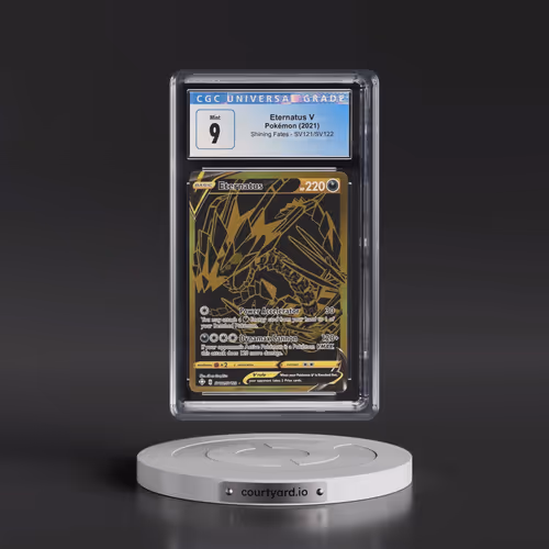 2021 Shining Fates #SV121/SV122 Eternatus V - Shiny Vault Holo (CGC 9 MINT)