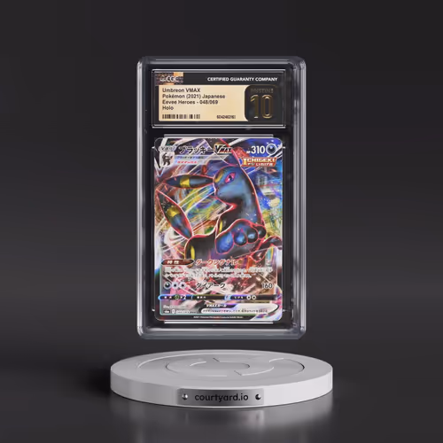 2021 Eevee Heroes #048/069 Umbreon VMAX - Holo (CGC 10 PRISTINE)