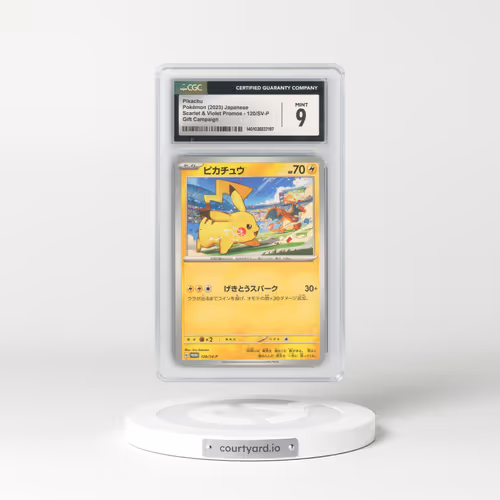 2009 Supreme Victors #120/147 Pikachu - Gym Event Campaign (CGC 9 MINT)