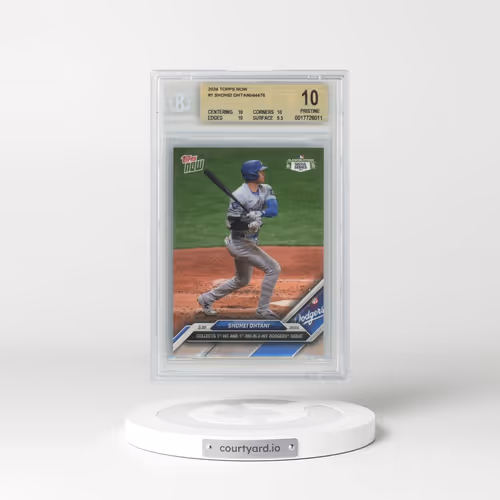 2024 Topps Now #1 Shohei Ohtani (BGS 10 PRISTINE)