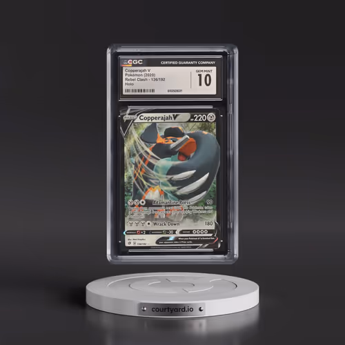 2020 Rebel Clash #136/192 Copperajah V - Holo (CGC 10 GEM MINT)