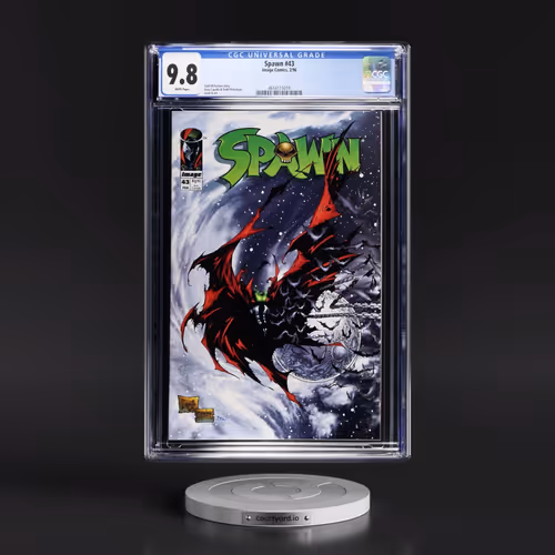 Spawn #43 CGC 9.8 White Pages (Image Comics, 2/96)