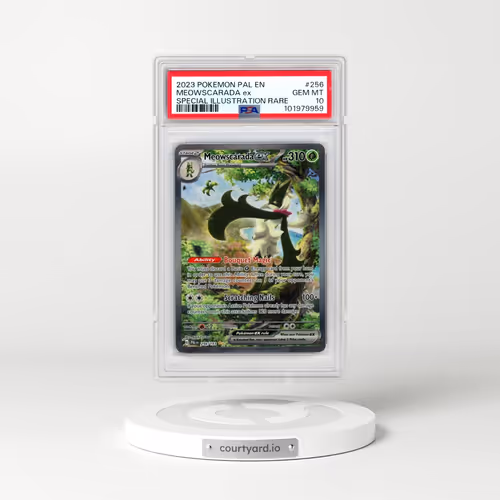 2023 Pokémon Pal EN-Paldea Evolved #256 Meowscarada EX - Holo Special Illustration Rare (PSA 10 GEM MINT)