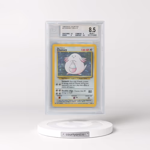 1999 Base Set #3 Chansey - Holo (BGS 8.5 NM-MT+)