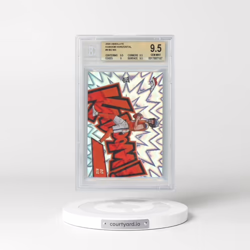 2024 Panini Absolute Kaboom! Horizontal #9 Bo Nix (BGS 9.5 GEM MINT)