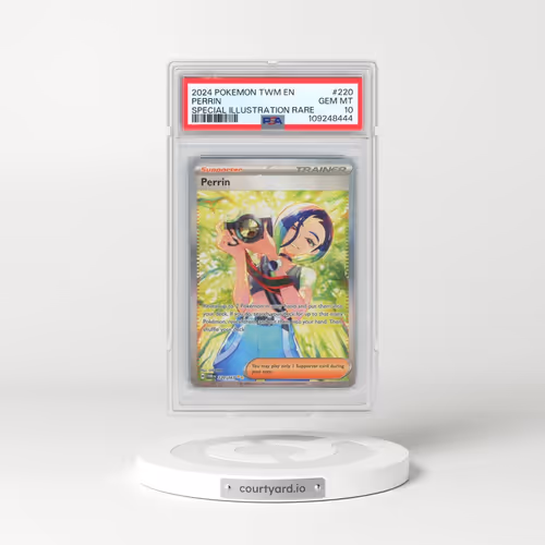 2024 Pokémon Twm EN-Twilight Masquerade #220 Perrin - Special Illustration Rare (PSA 10 GEM MINT)