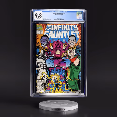 Infinity Gauntlet #5 CGC 9.8 White Pages (Marvel Comics, 11/91) - Universal