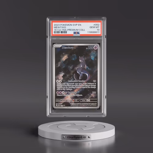 2023 Pokémon Svp EN-SV Black Star Promo #052 Mewtwo - 151 Ultra-Premium Collection (PSA 10 GEM MINT)