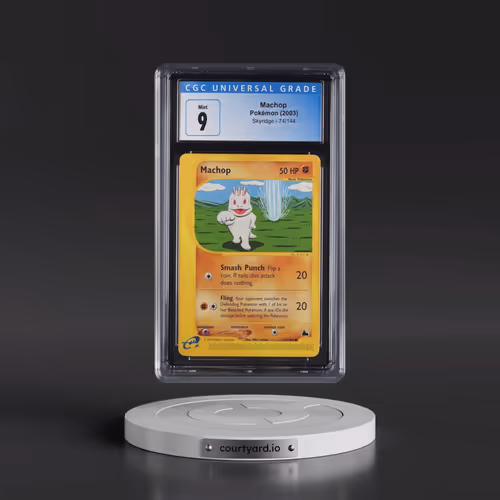 2003 Skyridge #74/144 Machop (CGC 9 MINT)