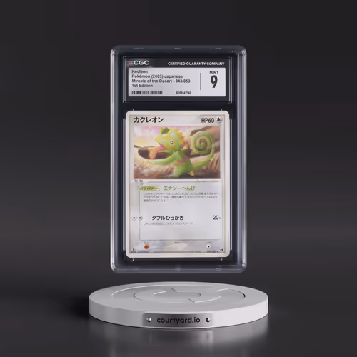 2003 Miracle of the Desert #043/053 Kecleon - 1st Edition (CGC 9 MINT)