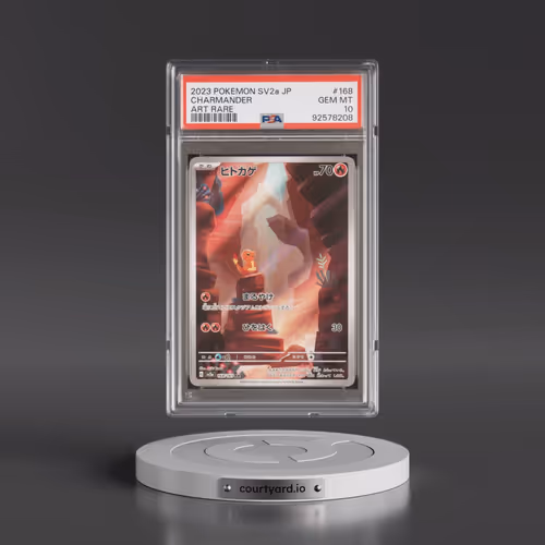2023 Pokémon Sv2a-Pokémon 151 #168 Charmander - Art Rare (PSA 10 GEM MINT)