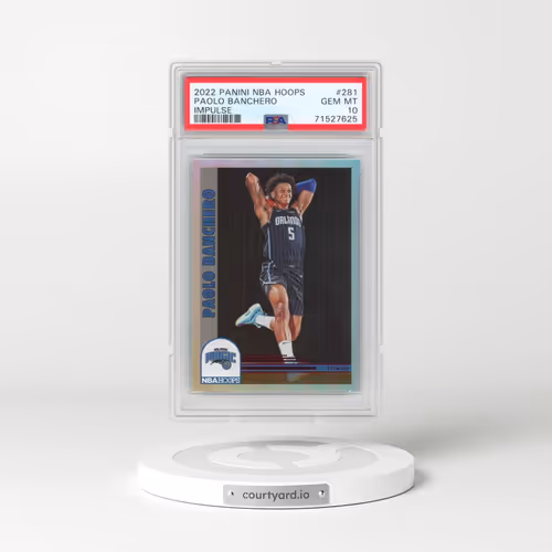 2022 Panini NBA Hoops #281 Paolo Banchero - Impulse (PSA 10 GEM MINT)