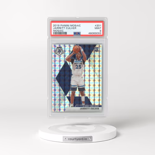 2019 Panini Mosaic #201 Jarrett Culver - Mosaic (PSA 9 MINT)