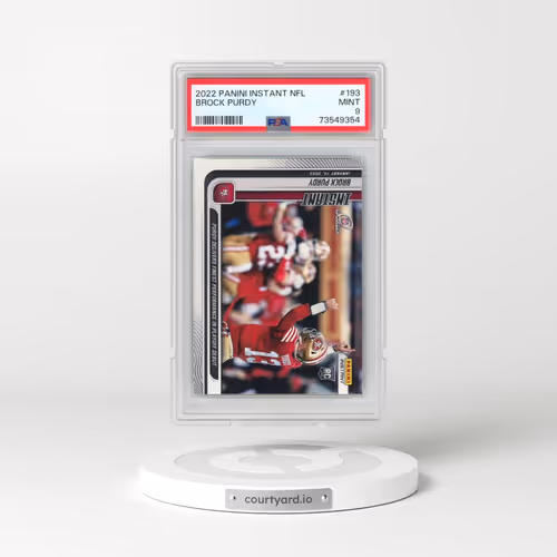 2022 Panini Instant NFL #193 Brock Purdy (PSA 9 MINT)