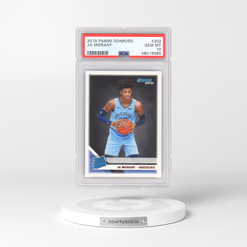 2019 Panini Donruss #202 Ja Morant (PSA 10 GEM MINT)
