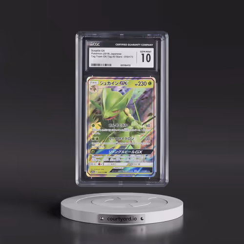2019 Tag Team GX: Tag All Stars #010/173 Sceptile GX - Holo (CGC 10 GEM MINT)
