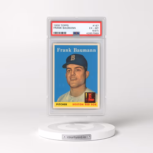 1958 Topps #167 Frank Baumann (PSA 6 EX-MT)