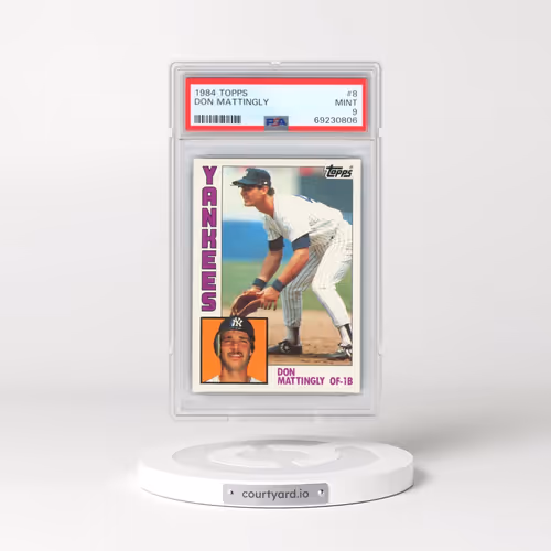 1984 Topps #8 Don Mattingly (PSA 9 MINT)