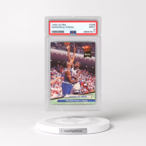 1992 Ultra #328 Shaquille O'Neal (PSA 9 MINT)