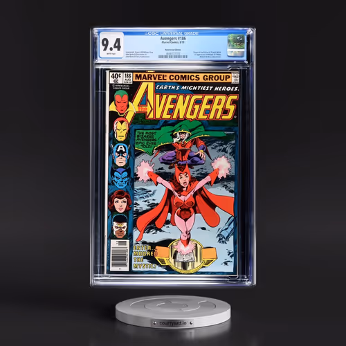 Avengers #186 CGC 9.4 White Pages (Marvel Comics, 8/79) - Newsstand Edition Universal