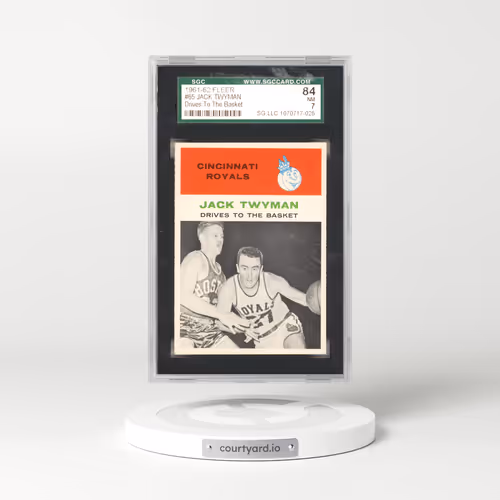 1961 Fleer #65 Jack Twyman - In Action (SGC 7 NM)