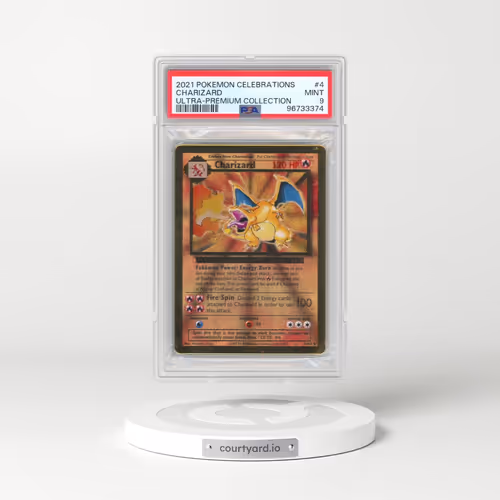 2021 Pokémon Celebrations Ultra-Premium Collection #4 Charizard (PSA 9 MINT)