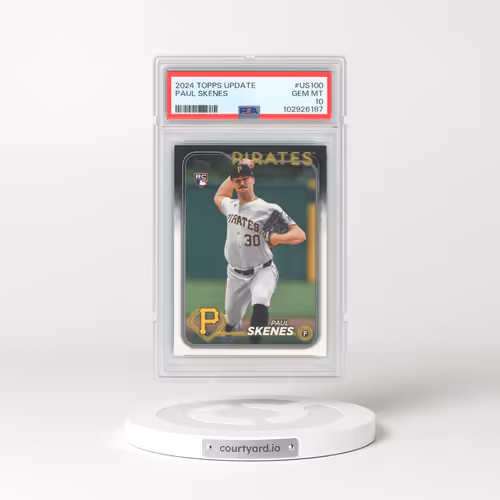 2024 Topps Update #US100 Paul Skenes (PSA 10 GEM MINT)