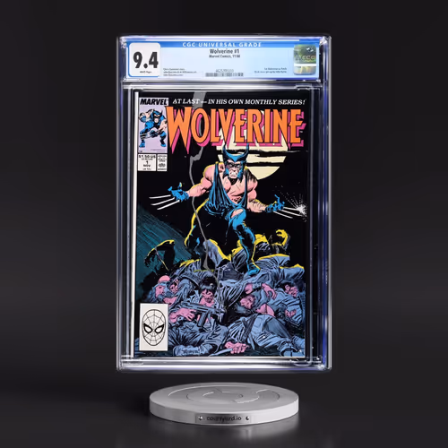 Wolverine #1 CGC 9.4 White Pages (Marvel Comics, 11/88)