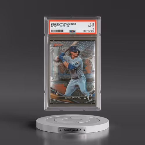 2022 Bowman's Best #13 Bobby Witt Jr. (PSA 9 MINT)