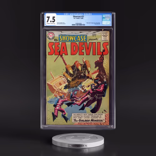 Showcase #27 CGC 7.5 Off-white to White Pages (DC Comics, 7-8/60)